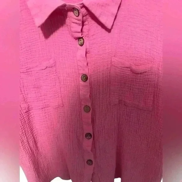 SHEIN Women’s Button Down Shirt - Picture 2 of 6